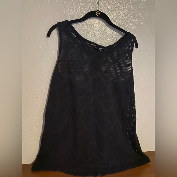 Swim Vintage 9s Mesh Swimsuit Cover Up Poshmark